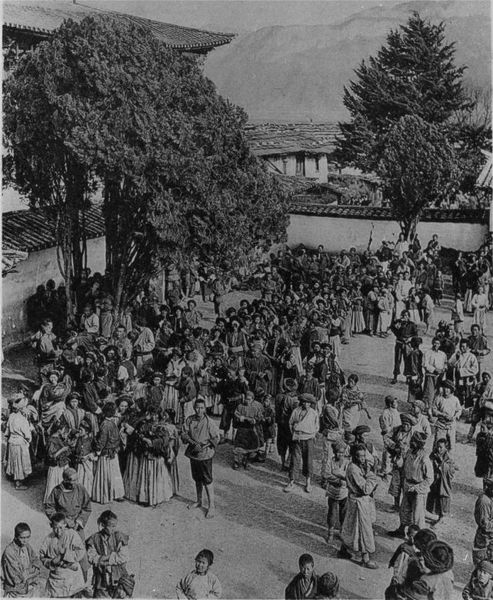 永宁摩梭人集市（1924）