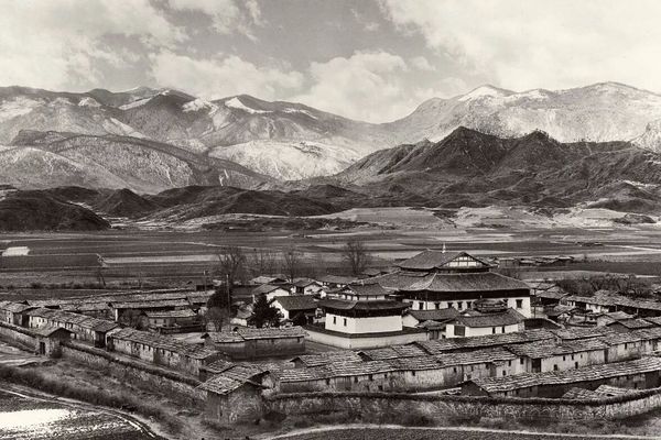 永宁扎美寺全景（1929）