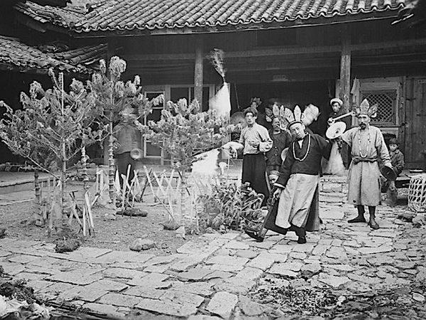 玉湖村纳西东巴舞蹈