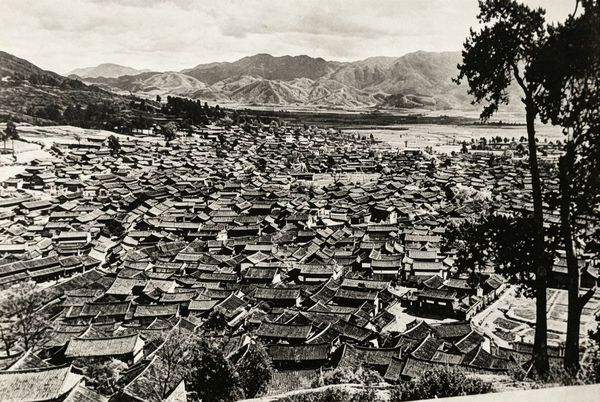 丽江古城全景