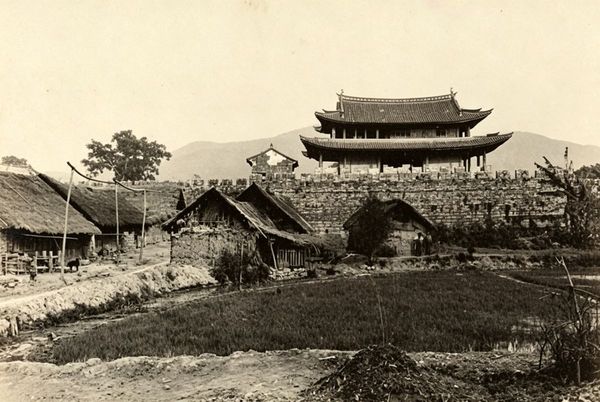 丽江城门