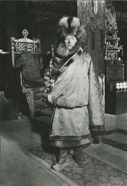 洛克在卓尼禅定寺